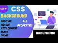 CSS Background Properties Lec-9 CSS tutorial for beginners in Waqar Ahmed