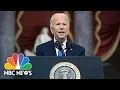 Biden To Tout Gun Crime Strategy Amid Nationwide Rise In Crime Rate