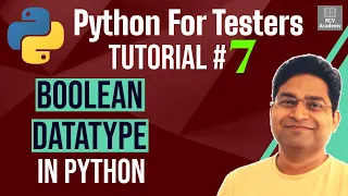 Python for Testers - Boolean Data Type in Python