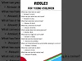 117 Best Riddles for Kids With Answers