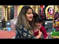 Family visited Hindu Temple of Atlanta