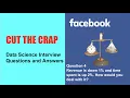 Facebook Data Science Product Interview Question If Revenue is Down 1 But Time Spent is Up 2