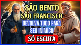 🛡️ ORAÇÃO PODEROSA DE SÃO FRANCISCO E SÃO BENTO: SEUS INIMIGOS FUGIRÃO!