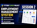 Session 2 Employee Management System Python Django Project