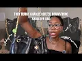 My Most Expensive bag yet Tory Burch Charlie Drawstring bag First Impression and Review
