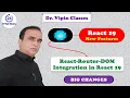 React Router DOM Installation in React 19 Hindi - 29 Dr Vipin Classess