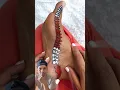 This foot reflexology is very soothing