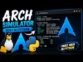 Arch Simulation Made In Python