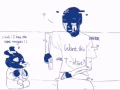 Error Sans X Ink Sans X PaperJam - comics