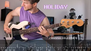 Turnstile - HOLIDAY Bass Cover With TAB And