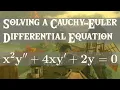 Differential Equations Euler Equations Example 4