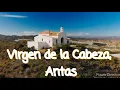 Scenic DJI Mavic Air drone flight over Virgin de la Cabeza, Antas