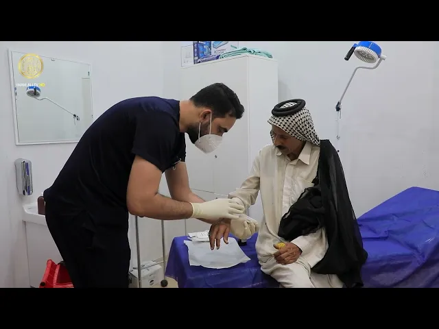 ⁣خدمات طبية وعلاجية مُقدَّمة للزائرين بحلول ذكرى رحيل الرسول الكريم (صلى الله عليه وآله)