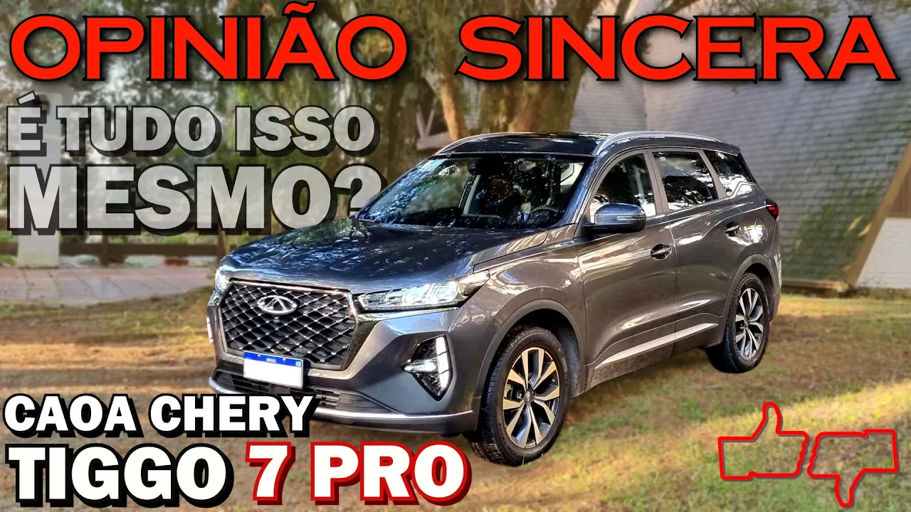 CAOA Chery Tiggo 7 Pro - É bom mesmo? Novo motor turbo, consumo, desempenho, problemas, vale a pena?