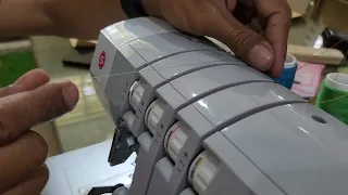 tutorial cara pakai mesin obras merk singer heavy duty 14hd854