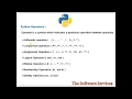 19 Python Arithmetic Operators in Telugu