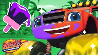 makeover machines 10 blaze on an island blaze and the monster machines