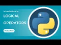 Mastering Logical Operators in Python AND OR NOT Explained with Examples