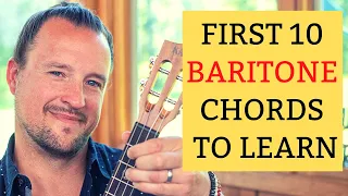 The First 10 BARITONE Ukulele Chords You Should Learn Tutorial Diagrams