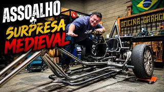 COMEÇOU O ASSOALHO... MAS A PEÇA MEDIEVAL MUDOU TUDO | Metal Sobre Rodas - T1:E18