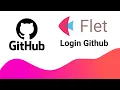 Flet Tutorial - GITHUB LOGIN OAUTH