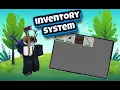 How to make an INVENTORY SYSTEM Saves Items in Roblox Studio
