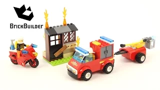Lego Junior 10740 Fire Patrol Suitcase - Lego Speed Build