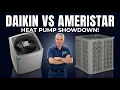 Basic Heat Pump Showdown Ameristar A5HP5 vs Daikin DH5SE