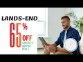 How to Get Lands End Coupon Code Save 65 OFF Clothing Accessories