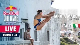 Diving Off A Balcony in Polignano a Mare, Italy | Red Bull Cliff Diving World Series 2026