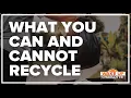 Spring cleaning What you can and cannot recycle