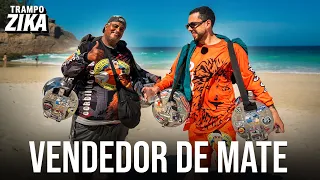 VIREI VENDEDOR DE MATE NA PRAIA DO RIO DE JANEIRO!  | TRAMPO ZIKA