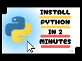 Install Python on Windows Fast Easy Tutorial