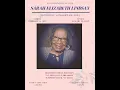 Ms Sarah E Lindsay Homegoing and Celebration of Life January 28 2023
