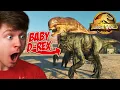 BABY DISTORTUS REX in JURASSIC WORLD EVOLUTION 2!?