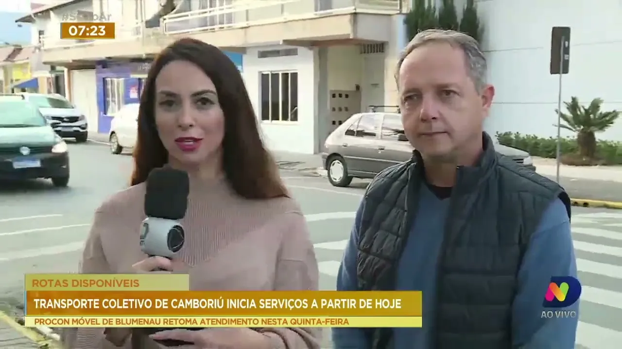 Transporte coletivo começa a circular nesta quinta-feira, em Camboriú