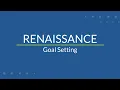 Goal Setting Renaissance