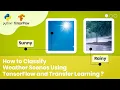 Transfer Learn in weather images