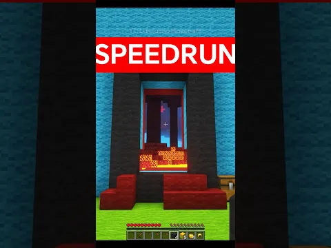 Minecraft pero el SPEEDRUN es en LANA