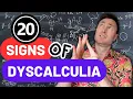 Could You Have Dyscalculia - 20 Signs of Dyscalculia