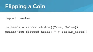 Random Numbers Python