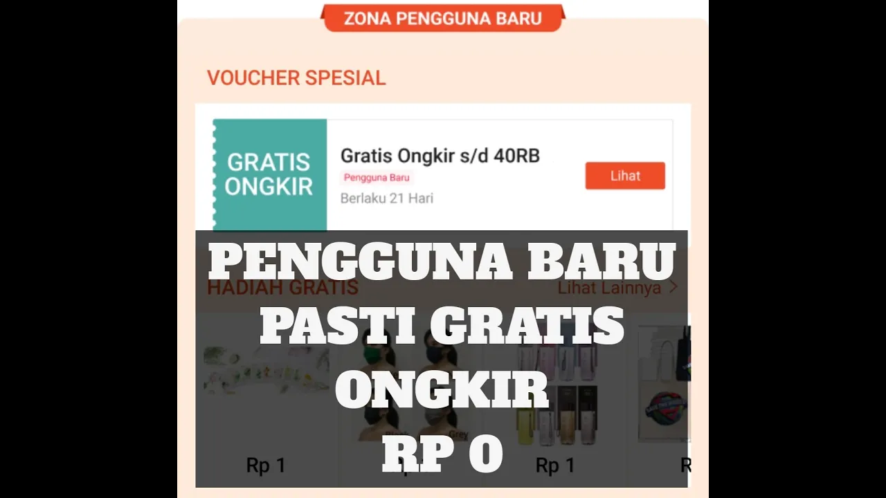 REVIEW LAZADA Rp.0, beneran atau palsu ???? | khusus pengguna baru