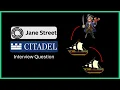 Jane Street Interview Questions One Leftward Jump