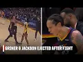 Brittney Griner Rickea Jackson EJECTED after physical altercation WNBA on ESPN