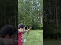 Black Widow Longbow and Lighted Nocks