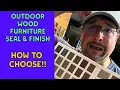 Exterior Wood Stain Sealer Compare and choose JDub-Life