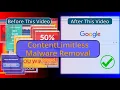 Content Limitless Virus - Automatic and Manual Removal