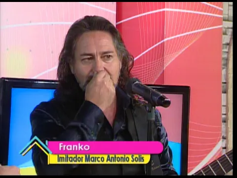Nos visita el imitador de Marco Antonio Solis