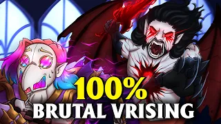 I Played 100% of BRUTAL V Rising!... Here's What Happened!