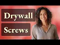 What Length Drywall Screws Should You Use